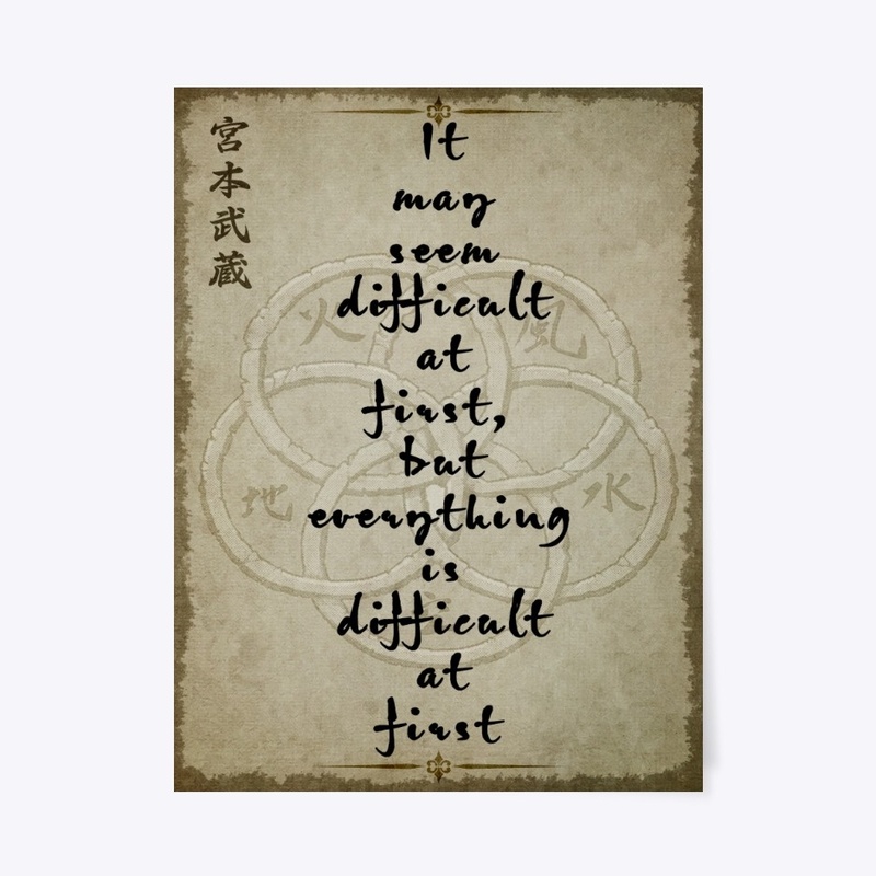 Samurai poster It may seem