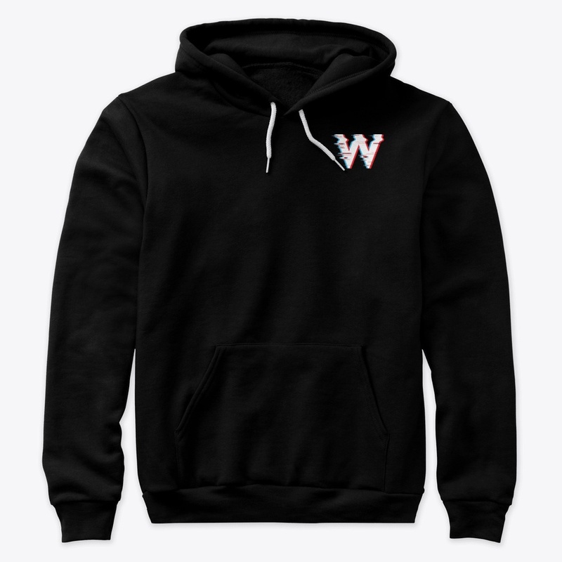 Tiny Glitchy W Logo