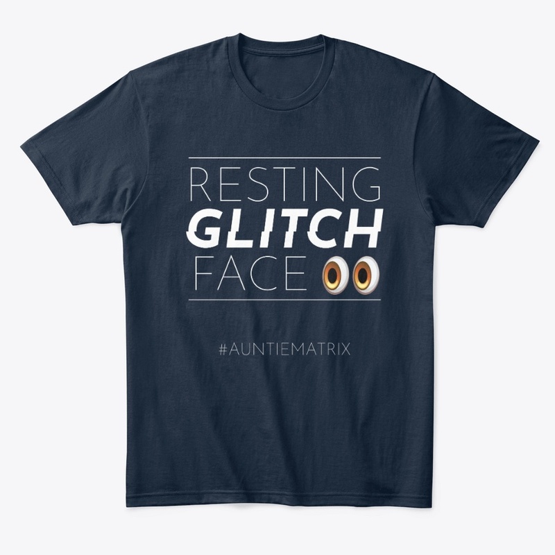 Resting Glitch Face - Eyes