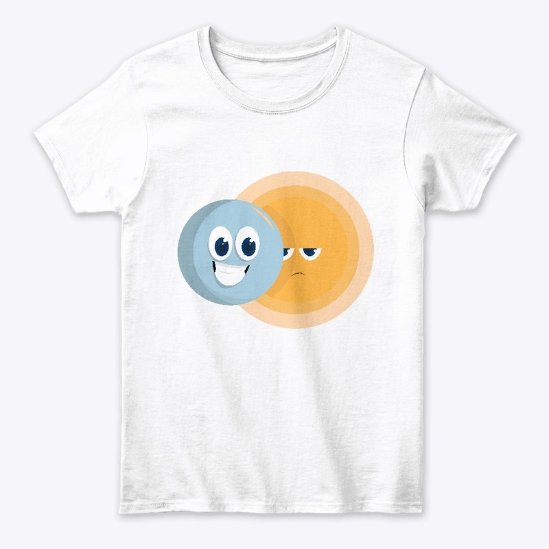 Sun and Moon -Solar eclipse