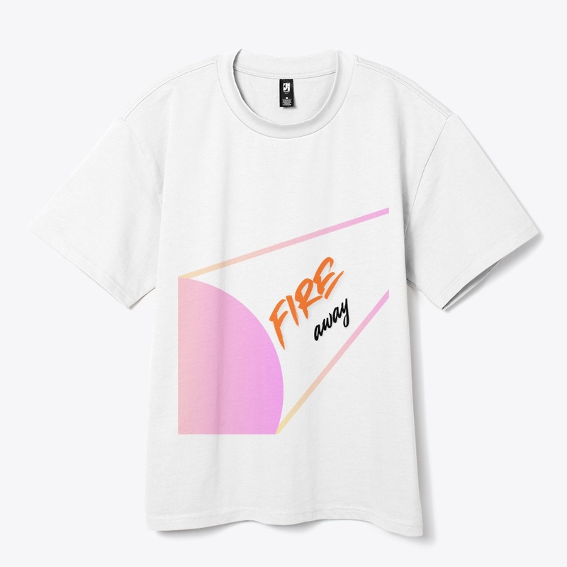 Fire Away textual dress for any age.