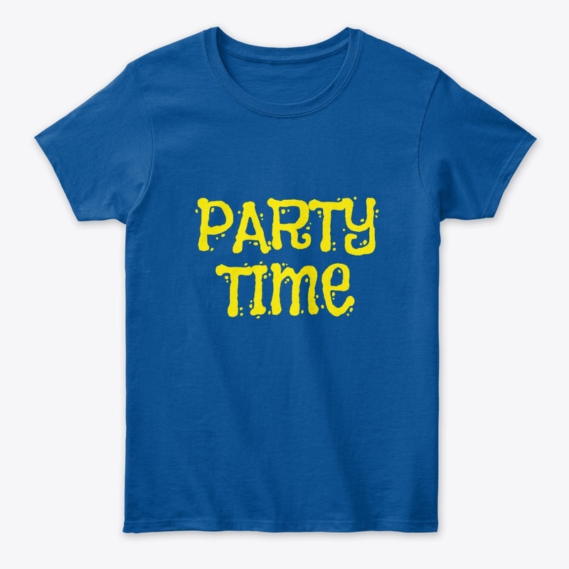 PARTY TIME printed wears