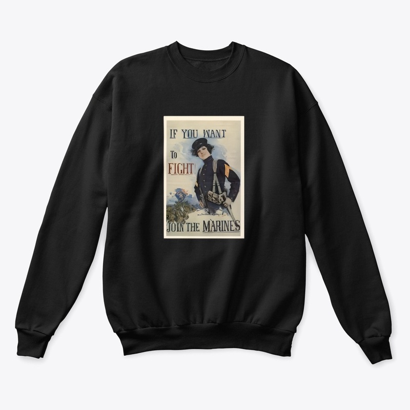 If You Want to Fight - Unisex Classic Crewneck Sweatshirt