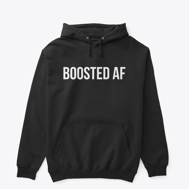 Boosted AF - Light Text On Dark