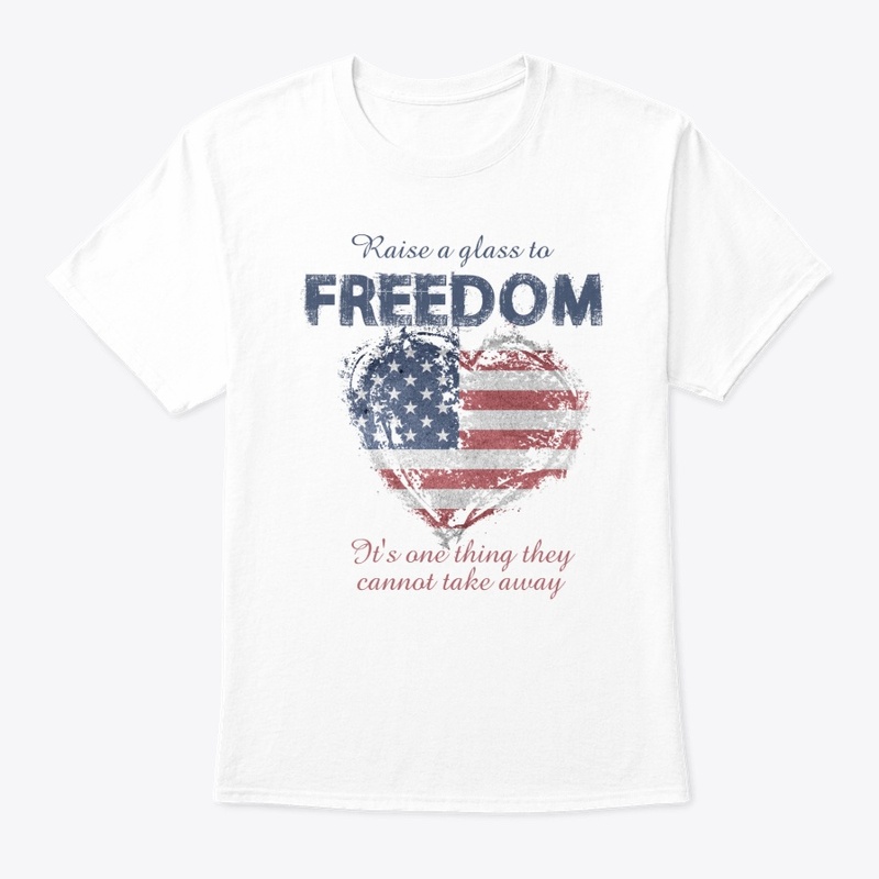 Raise a glass to freedom