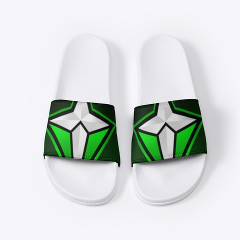 Tc Logo Slides White T-Shirt Front