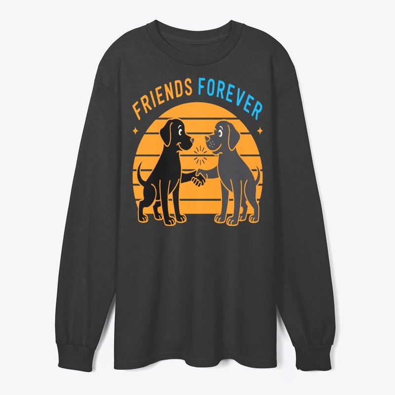 Friends Forever Vintage-Style T-shirt