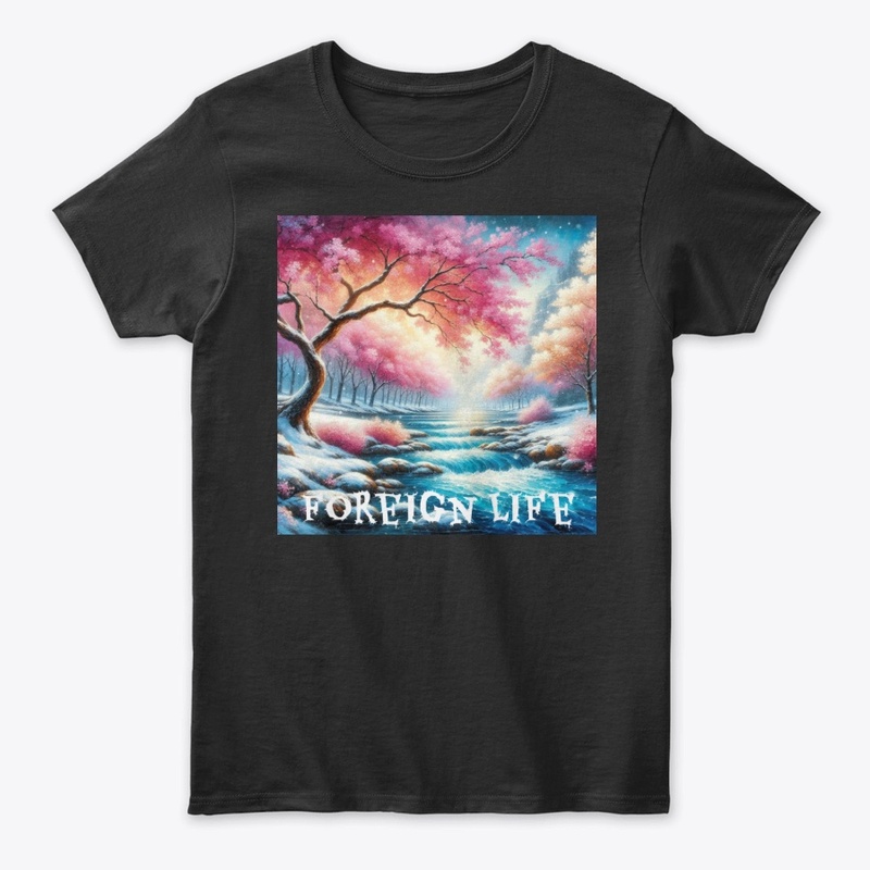 Foreign Life Cherry Blossom Stream