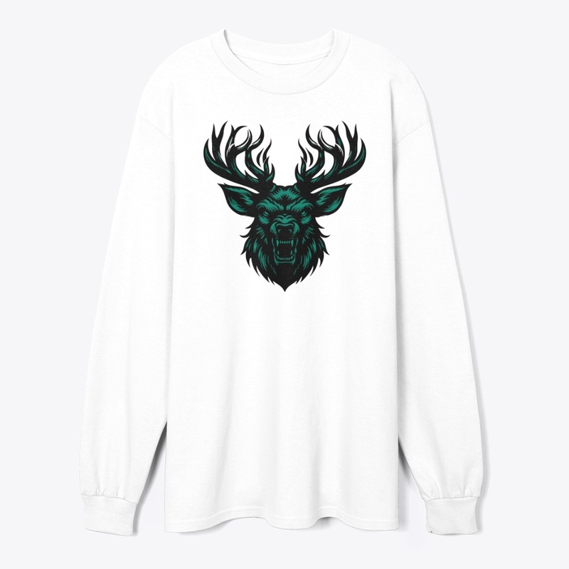 Majestic Deer Head Artwork