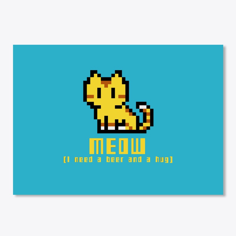 Pixel Cat - Meow