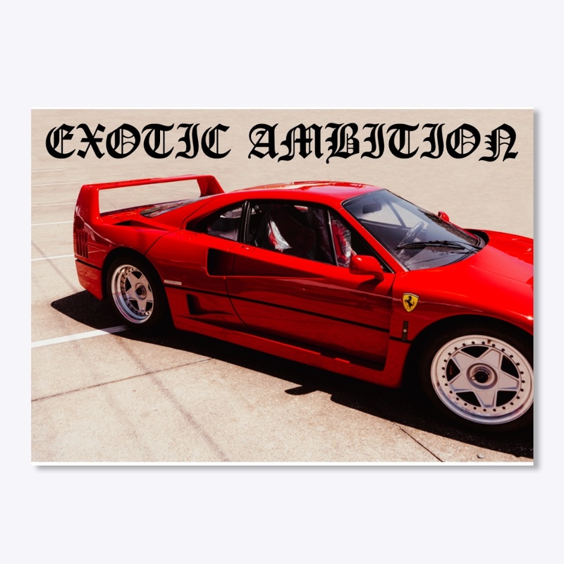 EXOTIC AMBITION STICKER "TAKE 1!"
