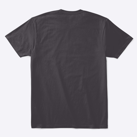 Burnt Games Comfort Tee Heathered Charcoal  T-Shirt Back