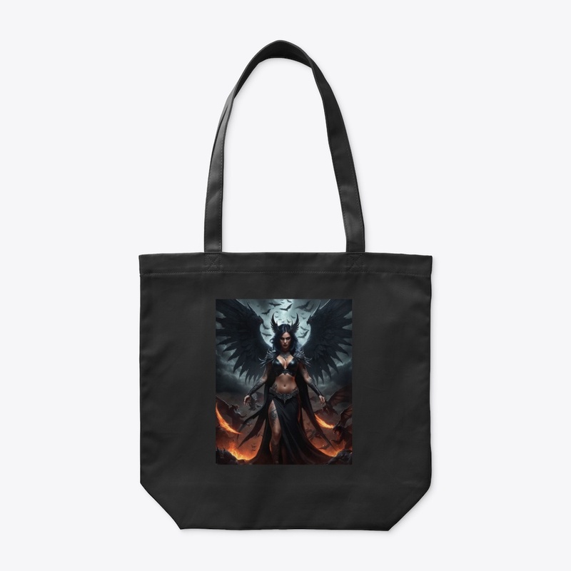 Fierce Winged Demoness Unleashed