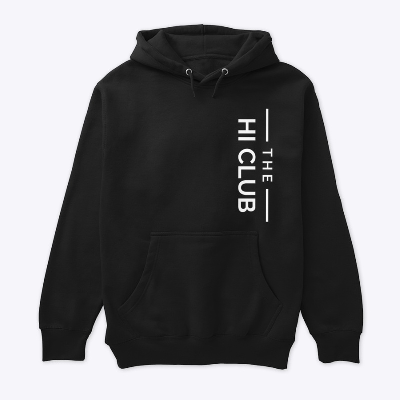 The Hi Club Handsome Hoodie (white)