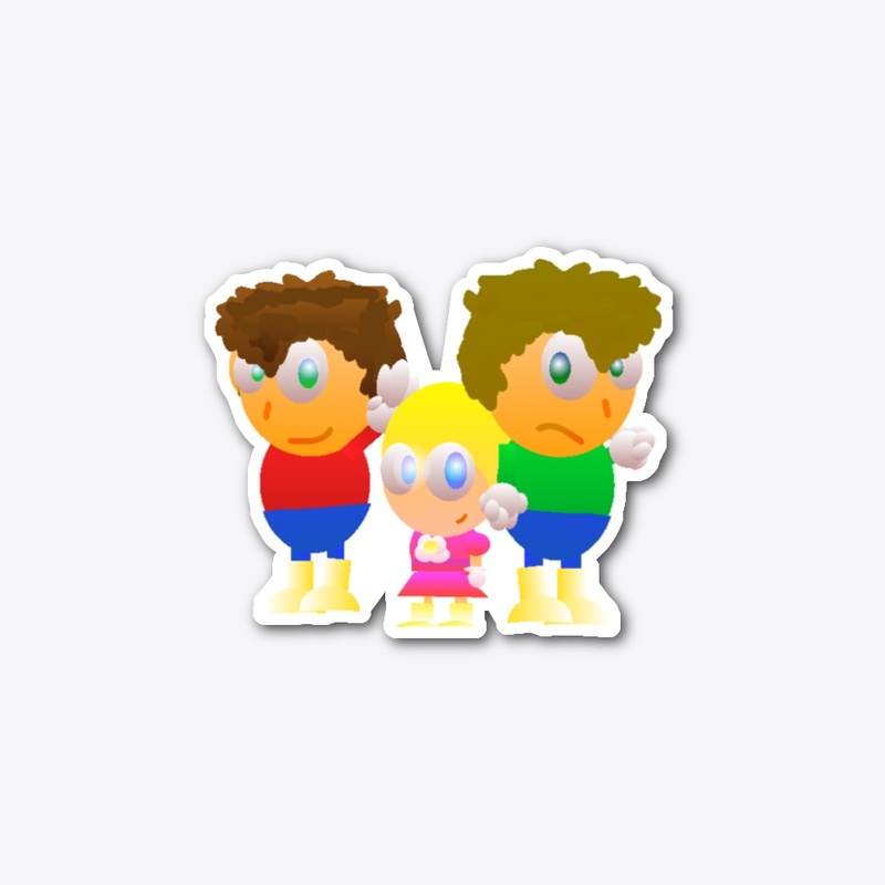 Greg the Speedman 3 Die cut sticker!