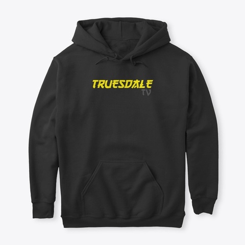 Truesdale Tv Clothing Range 2 Black T-Shirt Front