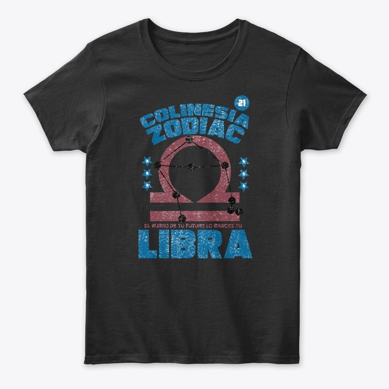 LIBRA COLINESIA ZODIAC CLEAR STARSIGN