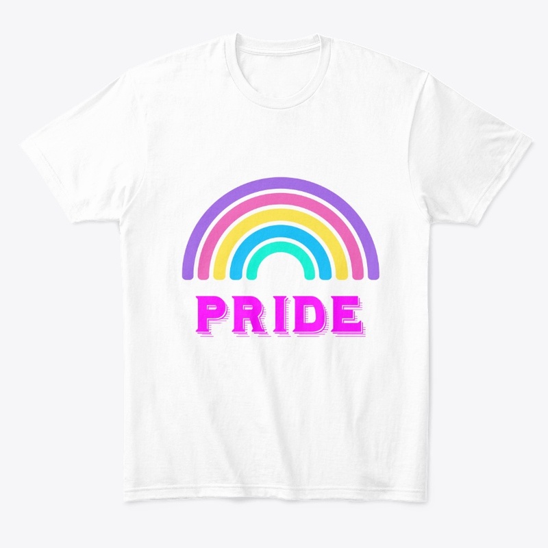 Prideful Rainbow Celebrating Pride Month