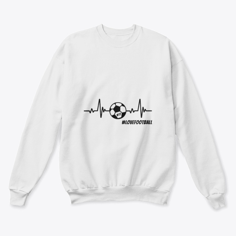 ⚽ Love Football – Heartbeat Soccer Shirt