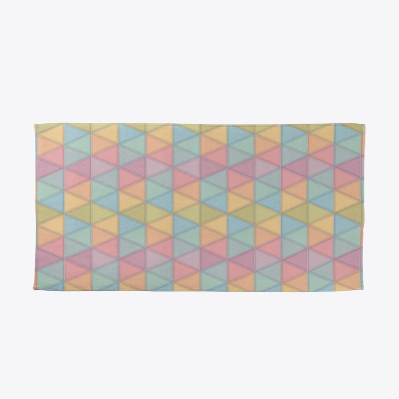Pastel Triangles Pattern