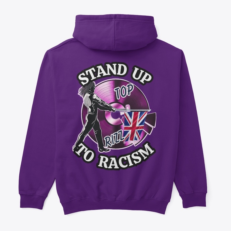 TOP RIZZ LOGO - STAND UP TO RACISM