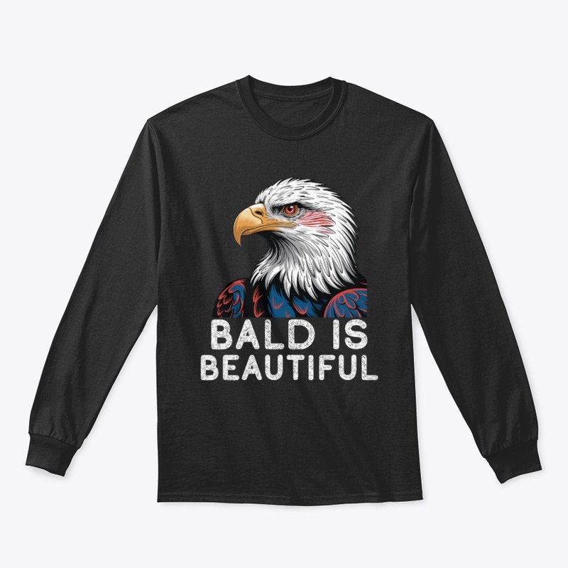 Bald Is Beautiful, American Flag Eagle 