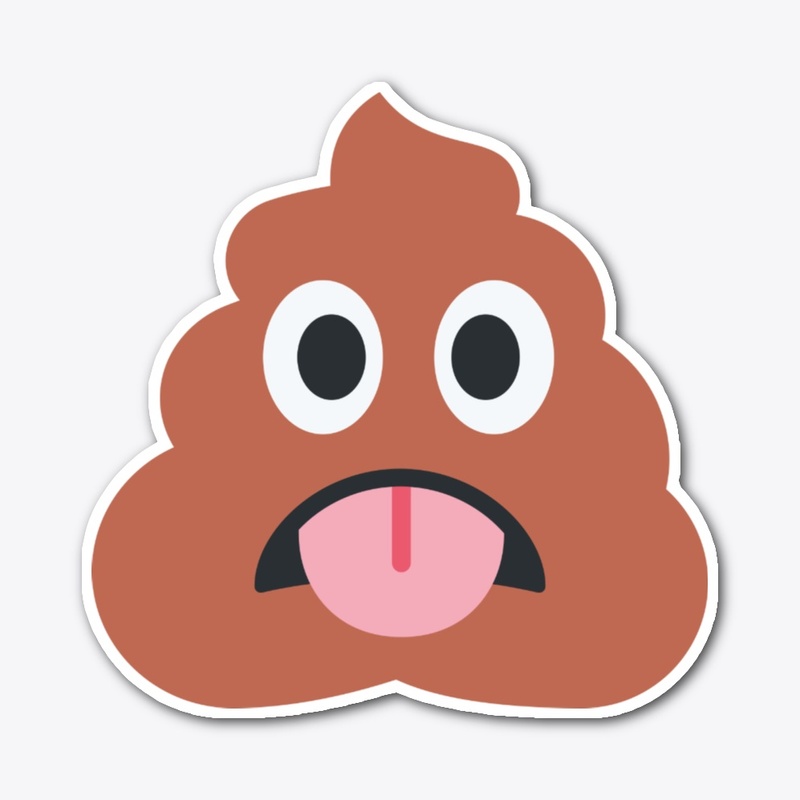 Pile of Poop with Stuck-Out Tongue