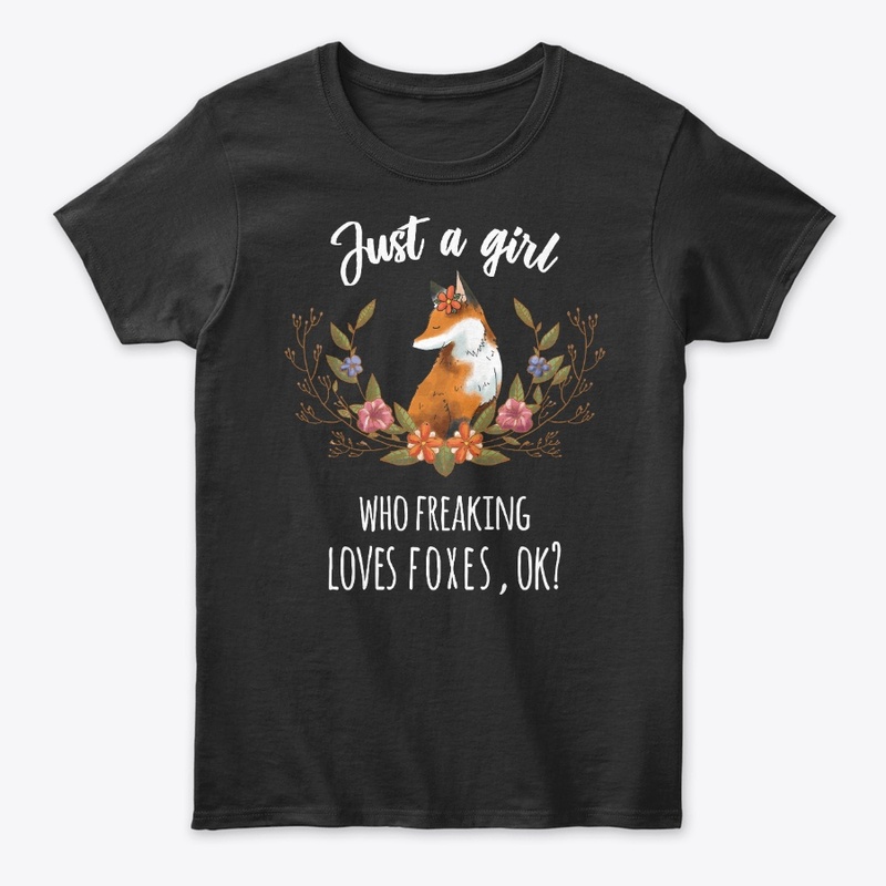 Girl Freaking Loves Foxes Boho Style