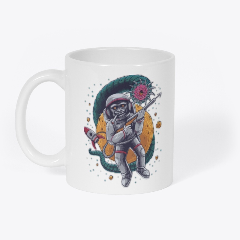 Space Haunting Astro-Monkey