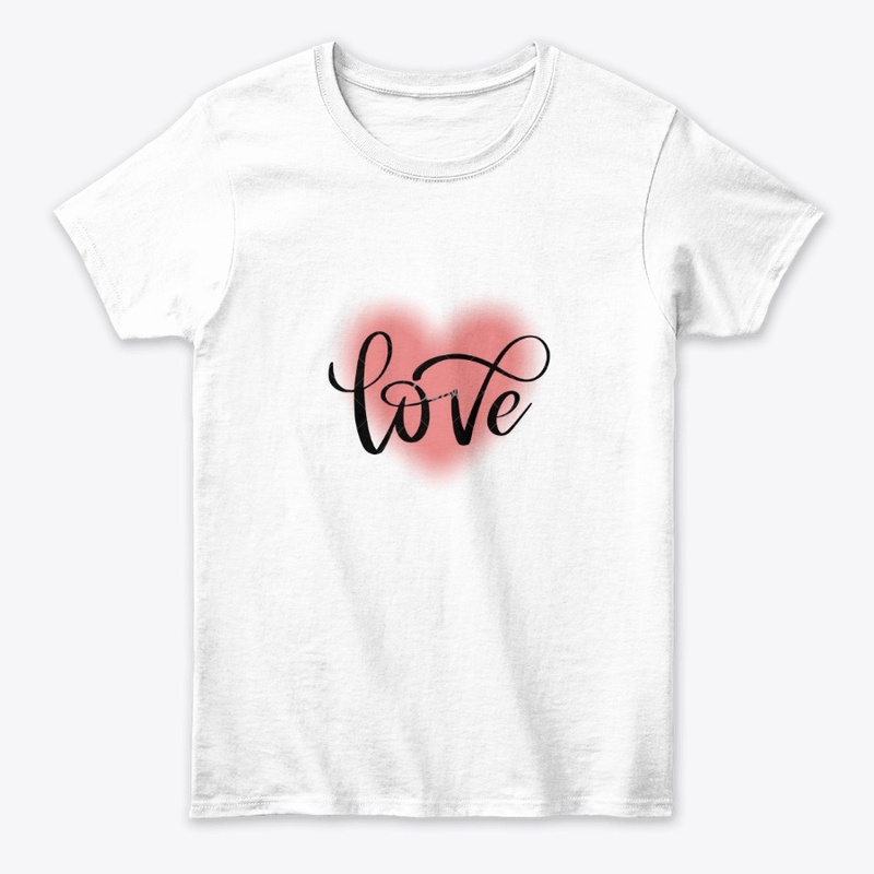 Heart Love Valentine's Day T-Shirt