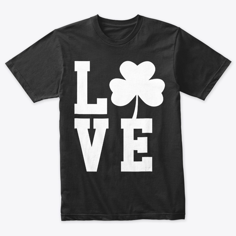 Click Buy LOVE Shamrock Clover Saint