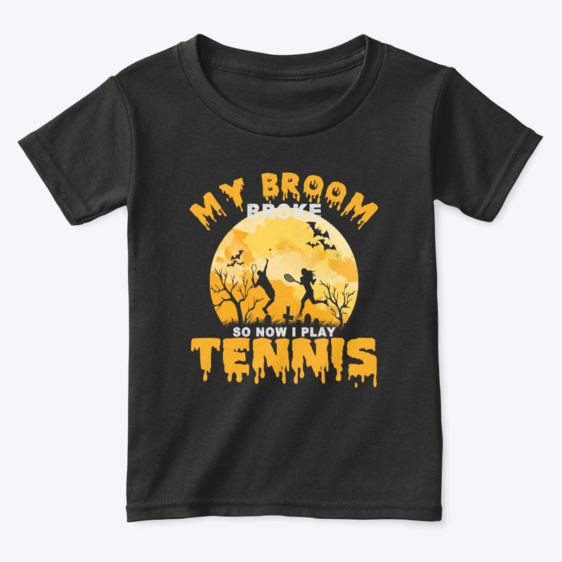 My Broom Broke so I play Tennis