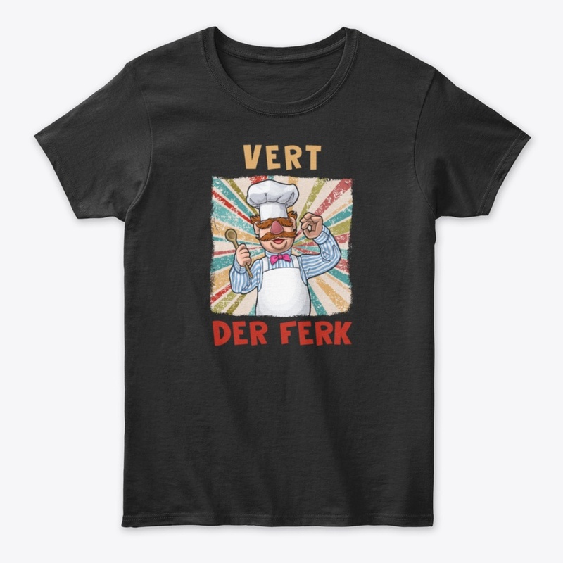 Retro Vintage Vert Der Ferk Hoodie