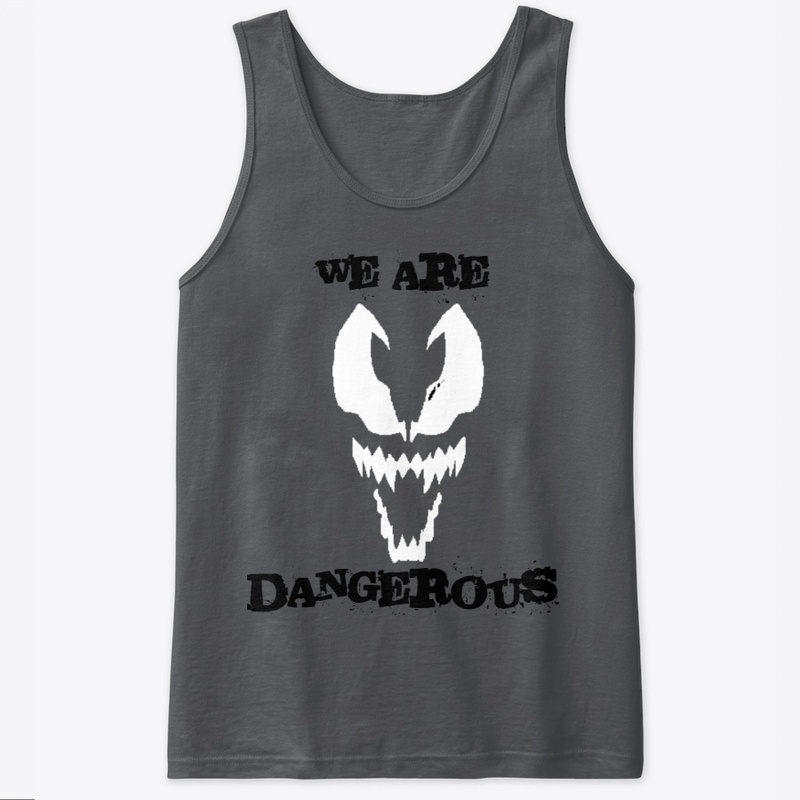 WE ARE DANGEROUS-EMO/GOTHIC PUNK TOP