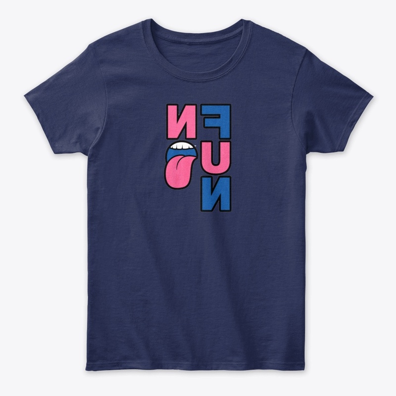 NO FUN Pinky Blue LOGO
