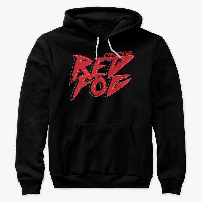 Red Fogo logo hoodie