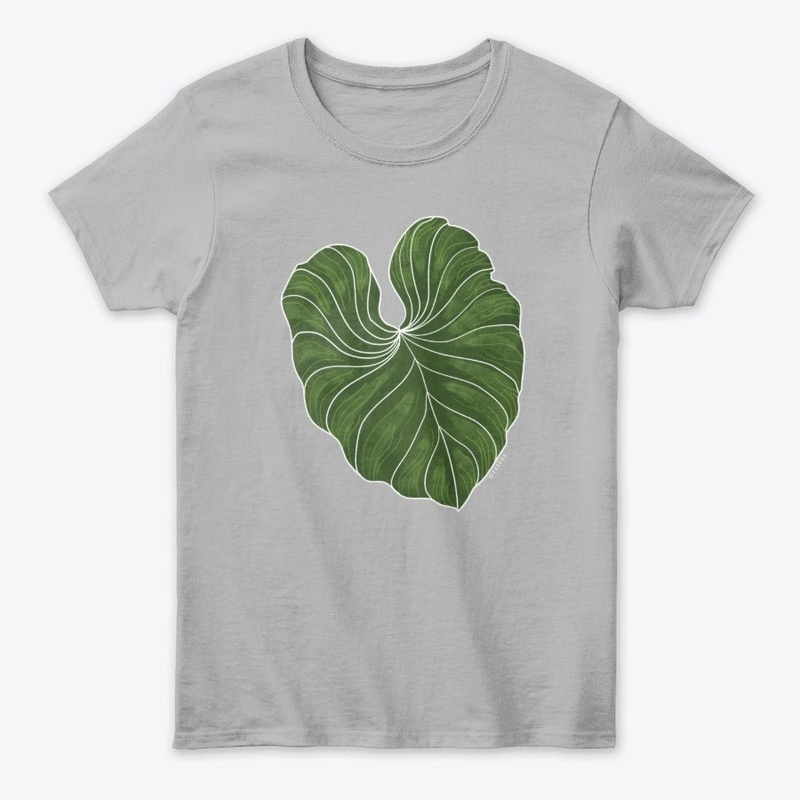 Philodendron Gloriosum Tropical Leaf Art