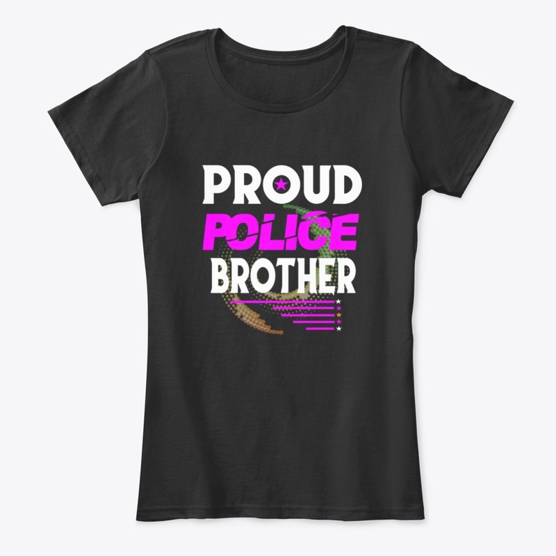 PROUD POLICE BROTHER SHIRT