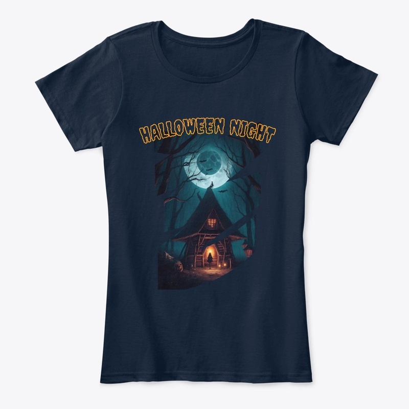 Halloween Night Witch Hut
