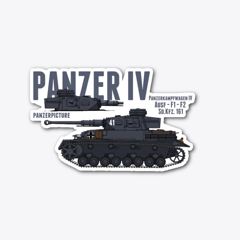 Panzer IV Ausf.F2 and F1 T-Shirt