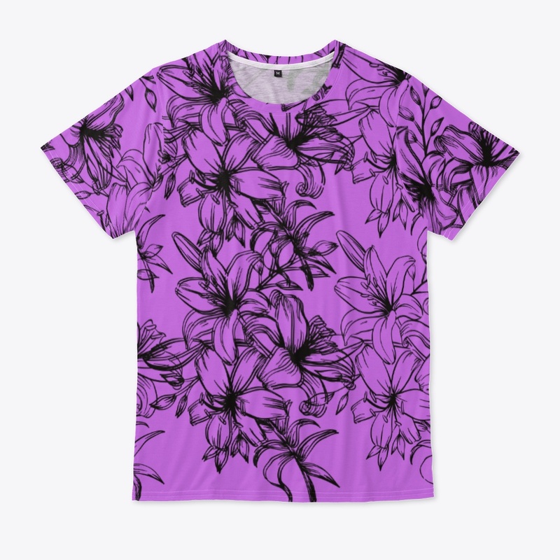 MEN'S OVERALL PRINT TEE
