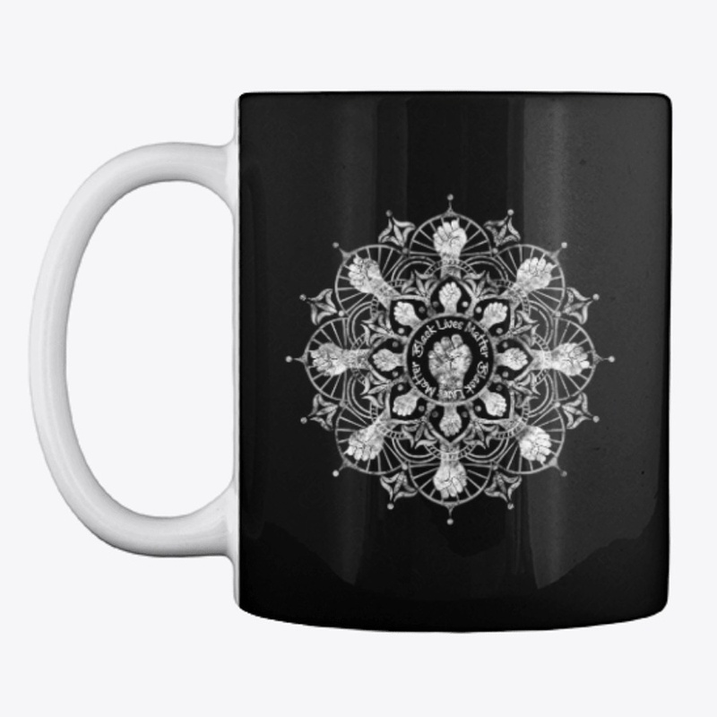 Black Lives Matter Pretty Mandala Design