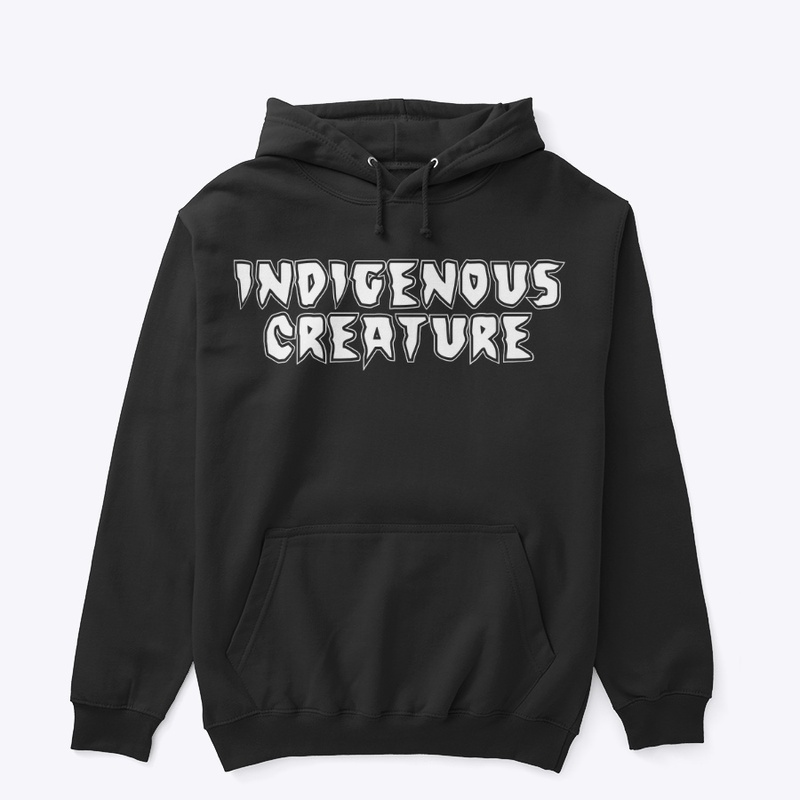 INDIGENOUS CREATURE BLACK HOODIE