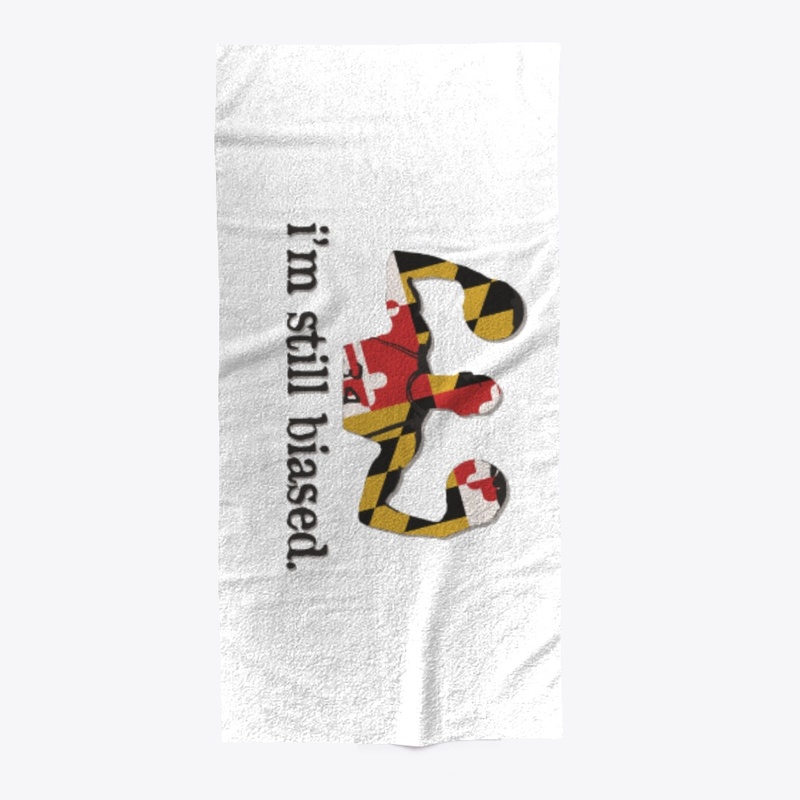 Len Bias "I'm Still Biased" Towel