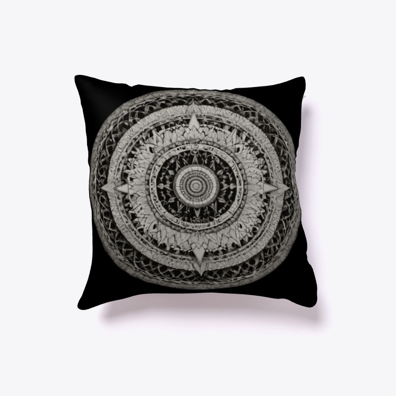 Surreal Zentangle Mandala