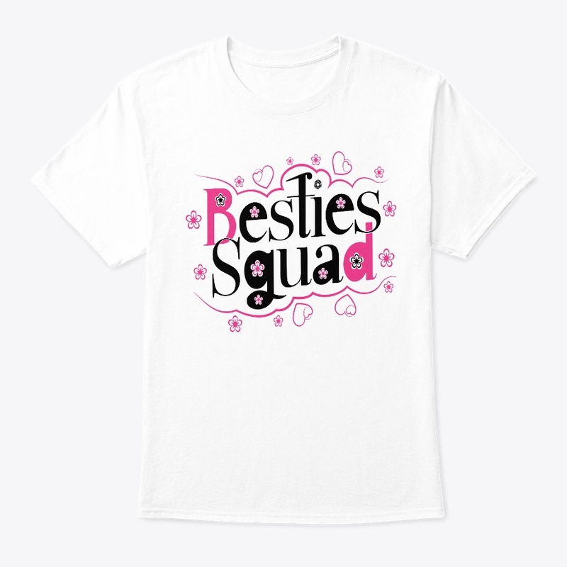 Trendy Besties Squad T-Shirt Design