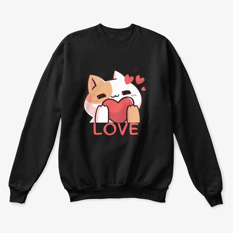 Cat Love Vector T-Shirts/ cat lover