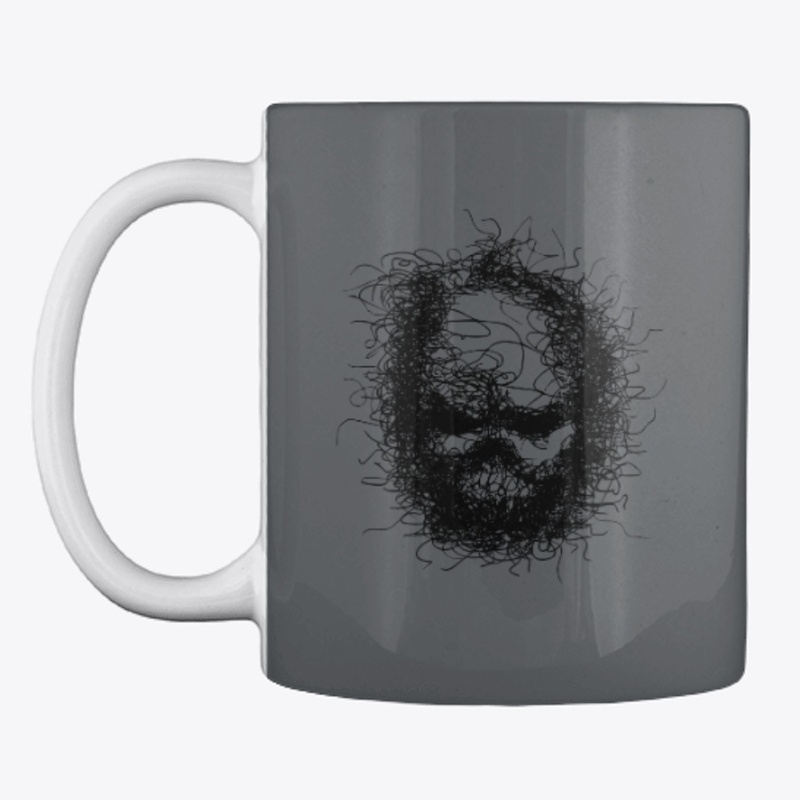 Scary-hairy skull