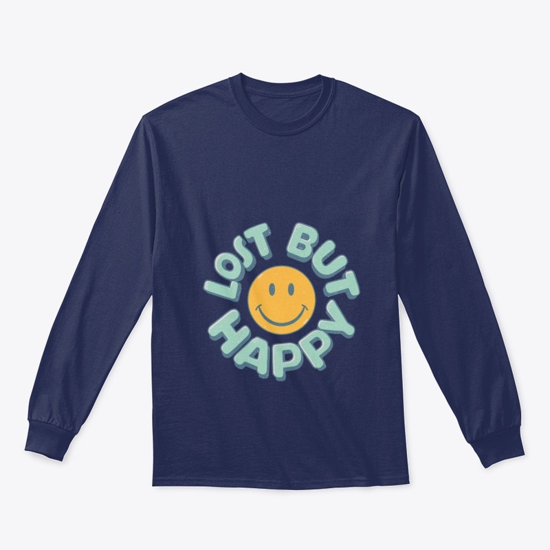 Lost But Happy Retro Smiley 😀