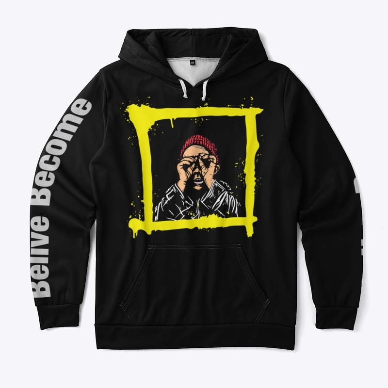 Believe Become Black Tee